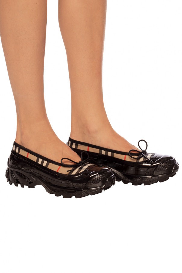 Black Platform ballet flats Burberry Vitkac Germany